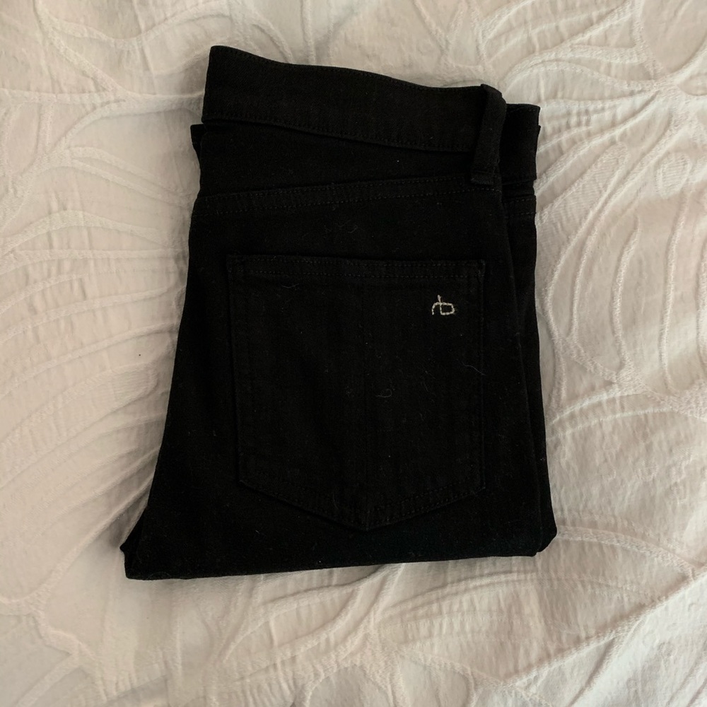 Rag & Bone black denim jeans size 25